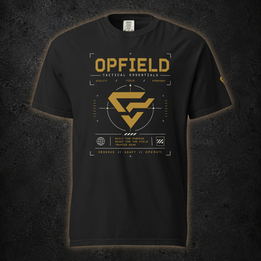 OPFIELD // FIELD GOLD T-shirt